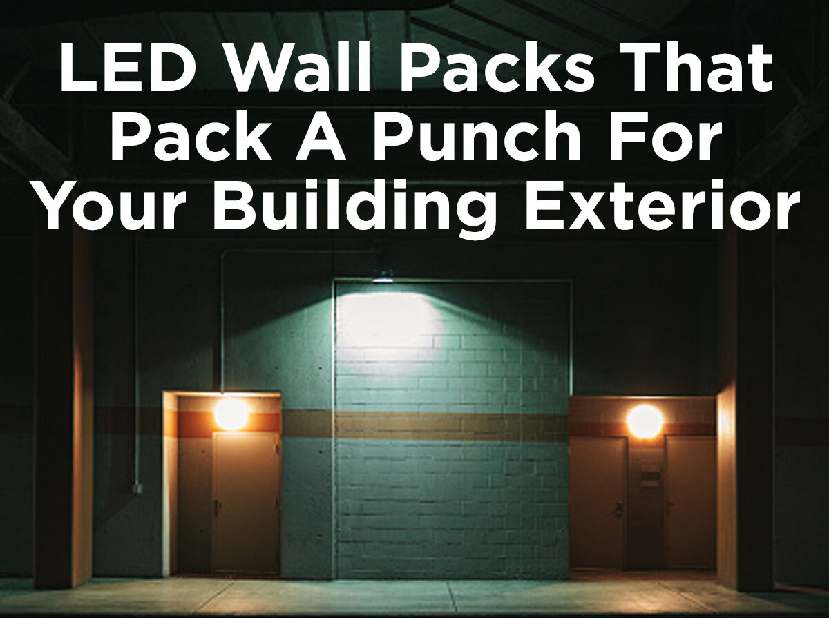 Paquetes de LEDs para paredes que son un gran aporte para el exterior de su edificio